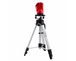 Уровень лазерный самовыравнивающийся, 150 мм, штатив 1150 мм, набор в пластиковом кейсе Matrix-foto5