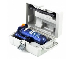 Домкрат гидравлический бутылочный, 5 т, h подъема 207-404 мм, в пластиковом кейсе Stels-foto3