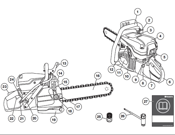 HUSQVARNA K 970 Chain